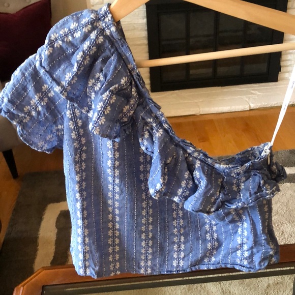 Splendid One Shoulder Crop Top - Picture 1 of 3